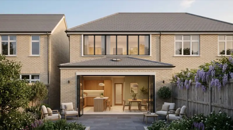 Design and build by Suddeco — indicative render